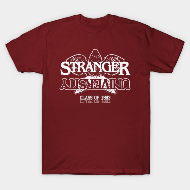 Stranger University T-Shirt by mario_sgc